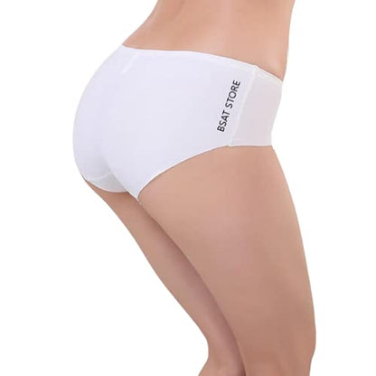 Women's Ice Silk Blend Invisible Lines No Show Hipster Panty (Pack of 2)