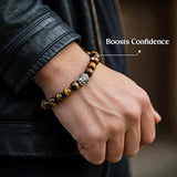 Tiger Eye Yellow Crystal Healing Stone Bracelet