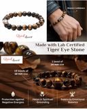 Tiger Eye Yellow Crystal Healing Stone Bracelet