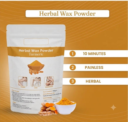 Hair Removal Wax Powder  (Pack of 3)